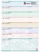 One-Write Check Color Guide