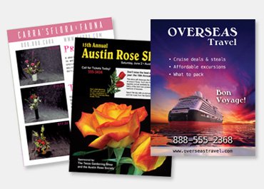 Sell sheets and Flyers