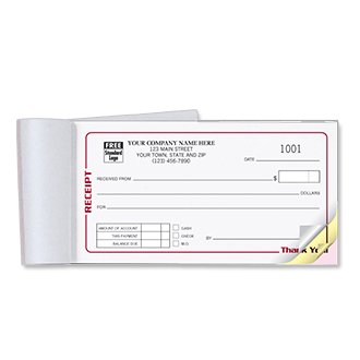 receipt book