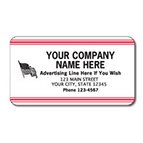 preprinted return label